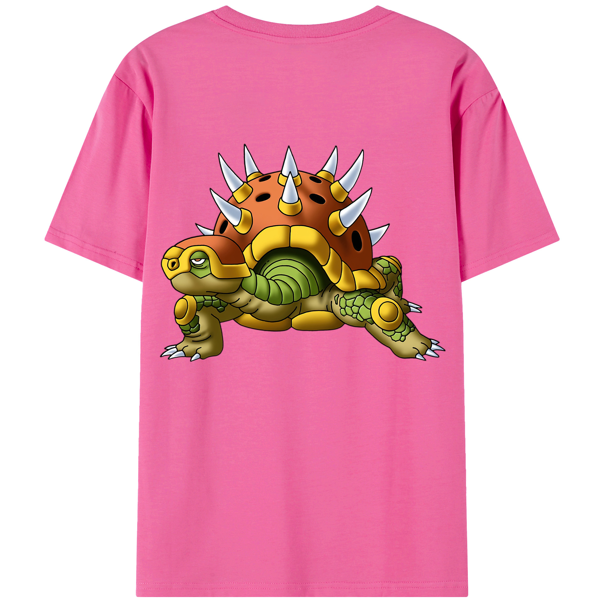 （画像用） ドラゴンクエスト Doragon Kuesuto Dragon Quest レディース半袖Tシャツ(バックプリント)